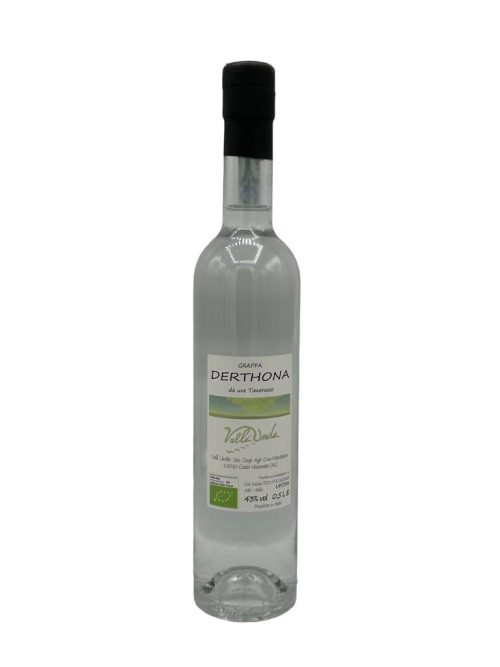 Grappa Valli Unite Derthona da Uve Timorasso 0,50 Lt.