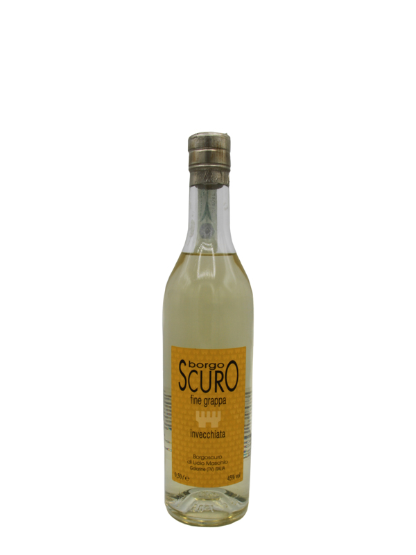 gp1010-000-6961-jpg Grappa Borgo Scuro Invecchiata 0,50 Lt. - immagine 1
