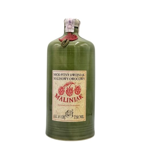 Mead Dwojniak Maliniak Bottiglia di Ceramica 0,75 Lt.