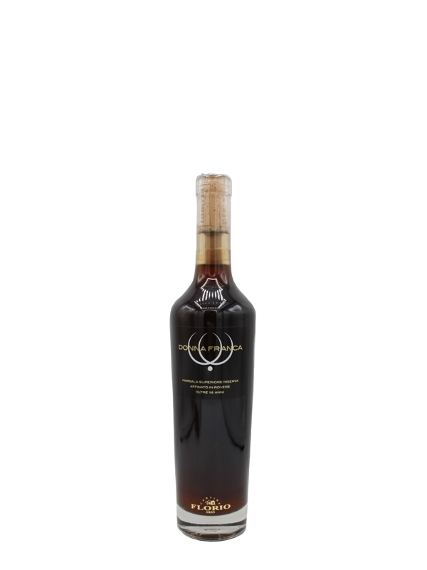 vd1028-000-5485-jpg Florio Marsala Sup. Donna Franca Ris. Semisecco DOC 0,50 Cl. - immagine 1