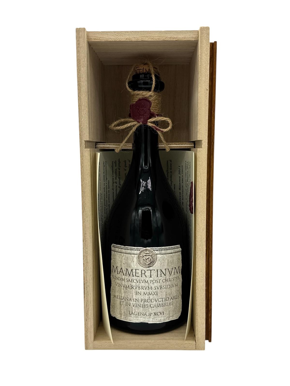 04322-000-12874-jpg Cambria Mamertinum Rosso Riserva 2011 0,75 Lt. - immagine 1