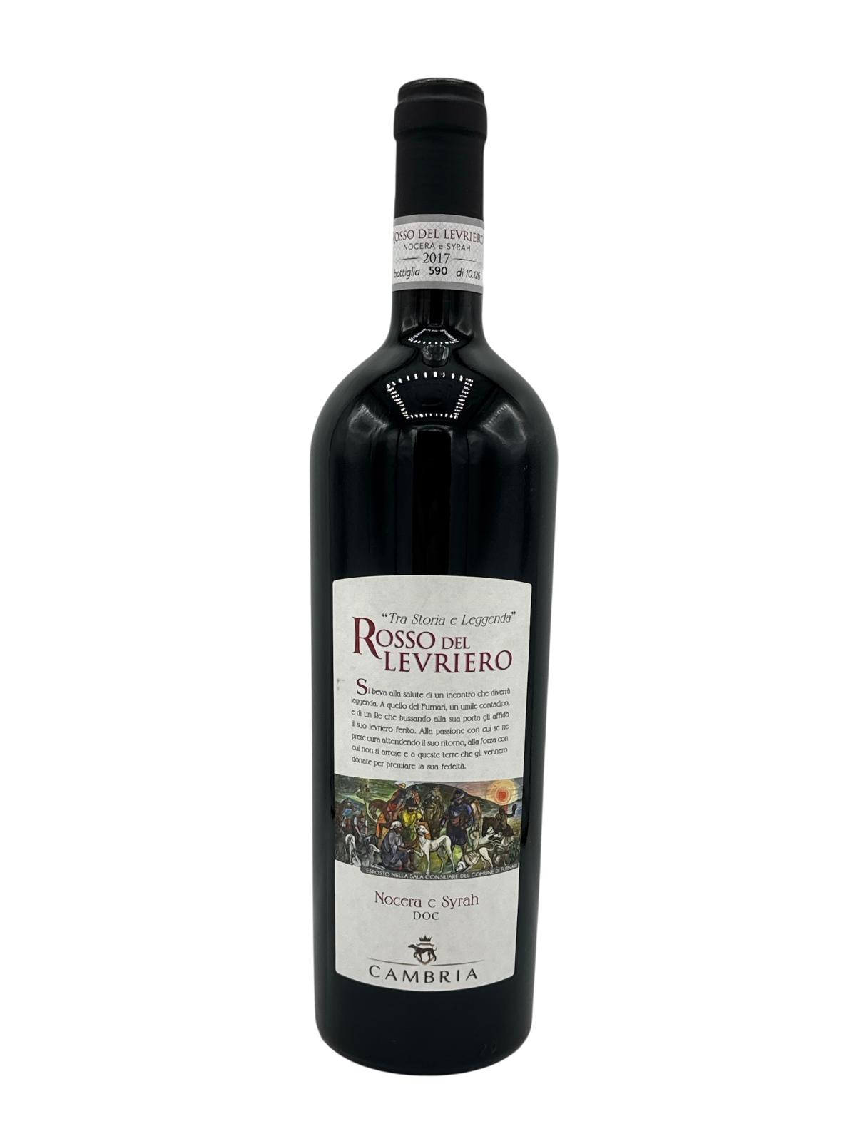 04336-000-12888-jpg Cambria Rosso del Levriero DOC 2017 0,75 Lt. - immagine 1