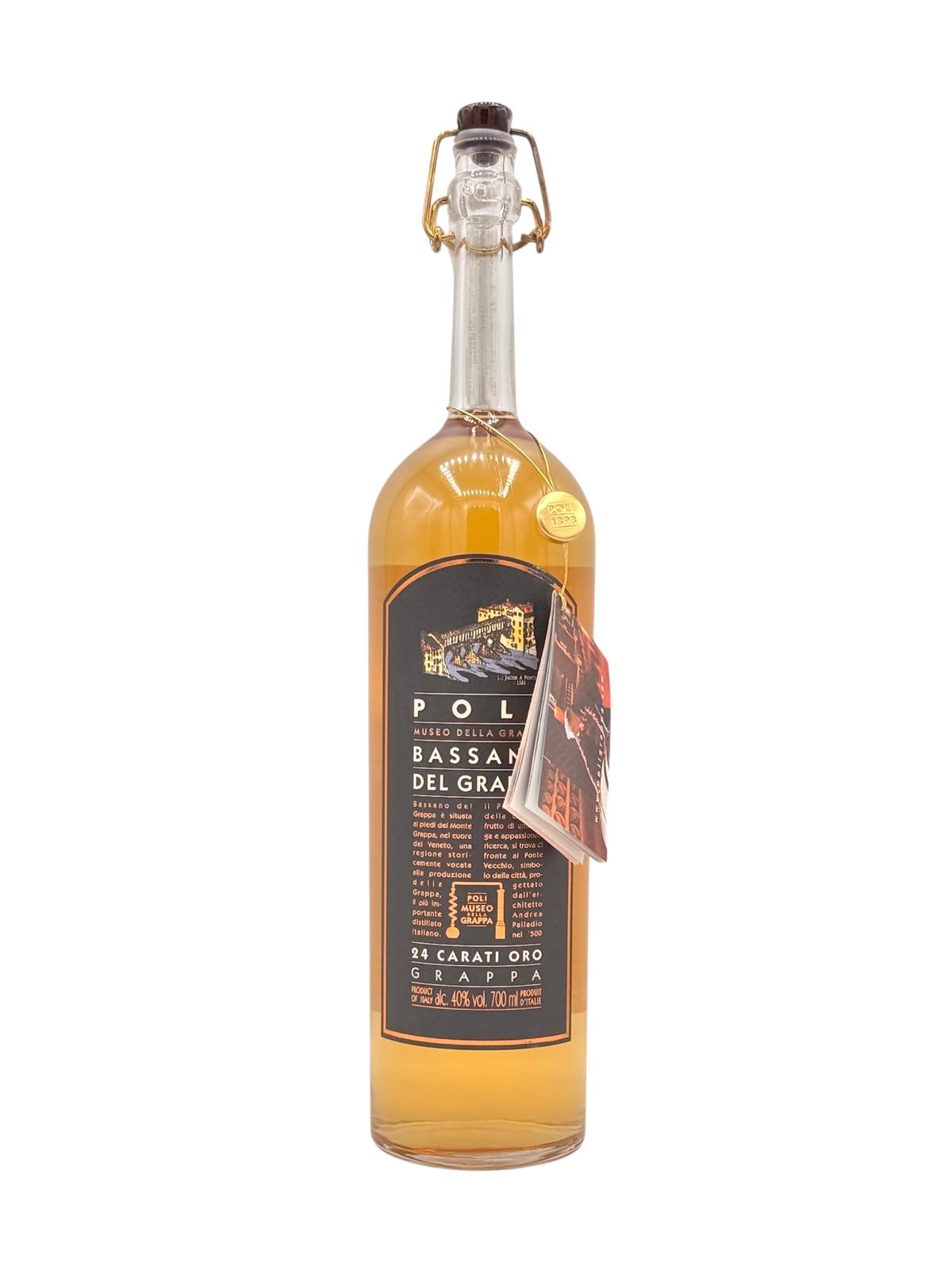 04423-000-12983-jpg Grappa Poli Bassano 24 Carati Oro 0,70 Lt. - immagine 1