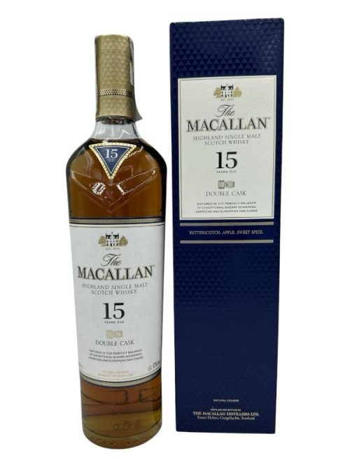 Whisky The Macallan 15 Y Double Cask 43&deg; 0,70 Lt.