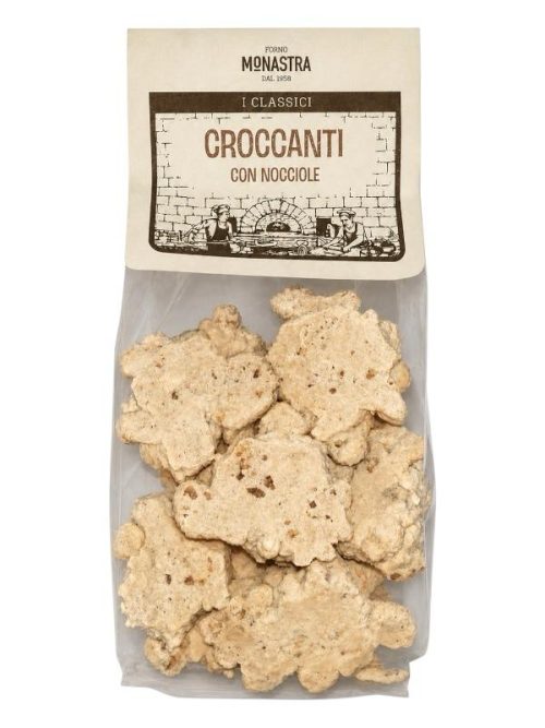 Monastra Biscotti Croccanti Con Nocciole 200 Gr.