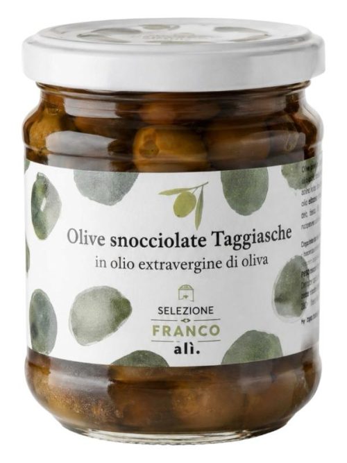 Selezione FC Olive Tagg. Snocciolate in olio Evo 185 gr.