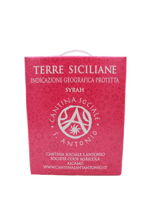 Bag in Box Terre Siciliane Syrah 5 Lt.