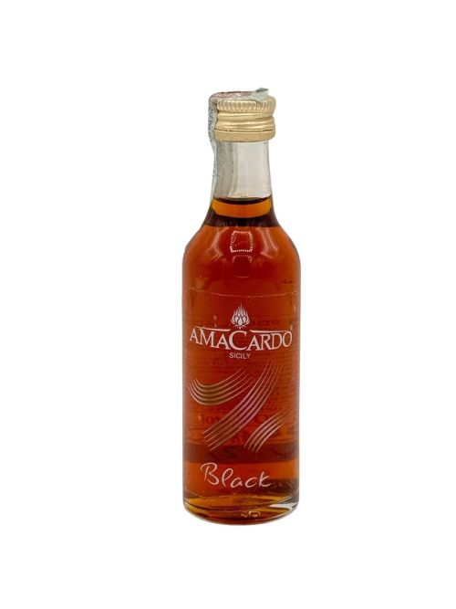 Amaro Amacardo Black al Carciofino Selvatico e Arancia Rossa 5 Cl.