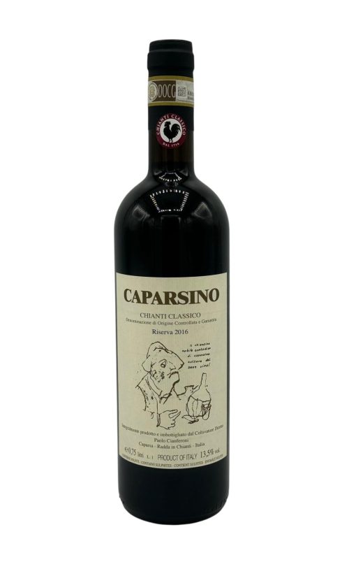 Caparsa Chianti Classico Riserva Caparsino Bio 2019 0,75 Lt.