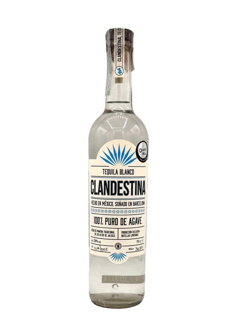 Tequila Clandestina Blanco 0,70 Lt. - immagine 1