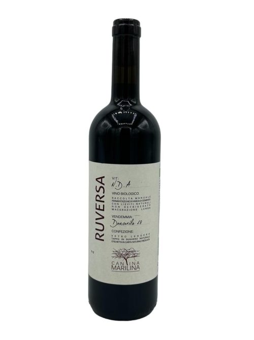 Cantina Marilina Ruversa Nero D'Avola Bio 2018  0,75 Lt.
