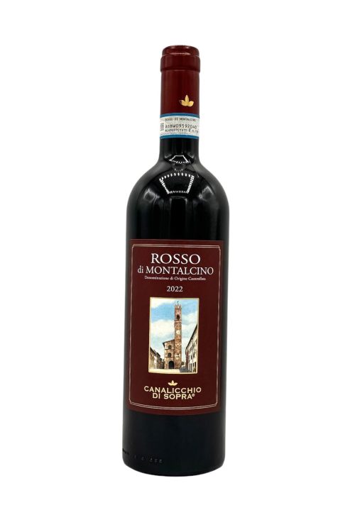 Canalicchio di Sopra Rosso di Montalcino DOC 2022 0,75 Lt.