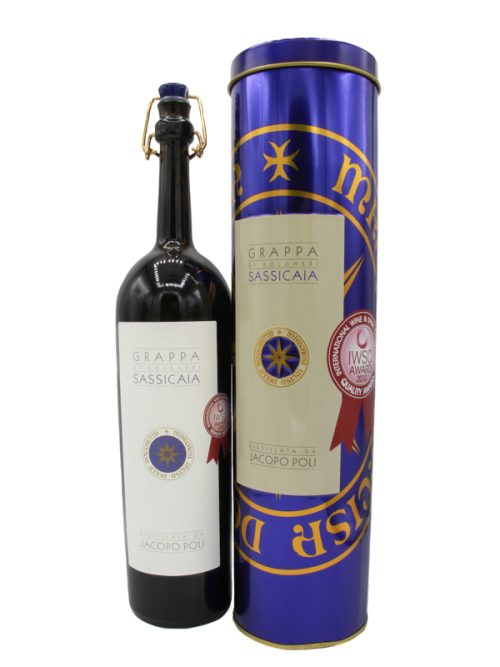 Grappa Poli & Friends di Sassicaia 0,70 Lt.