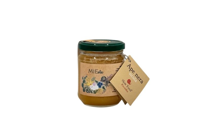 Amodeo Miele Millefiori di Vulcano "Ape Nera Sicula" 250 Gr. - immagine 1
