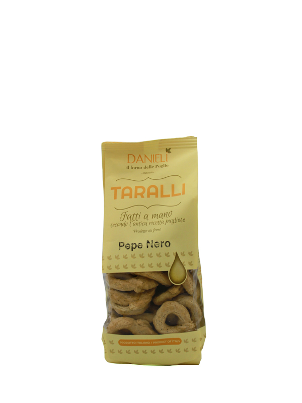 rs1442-000-6276-jpg Danieli Taralli Al Pepe Nero 240 Gr. - immagine 1