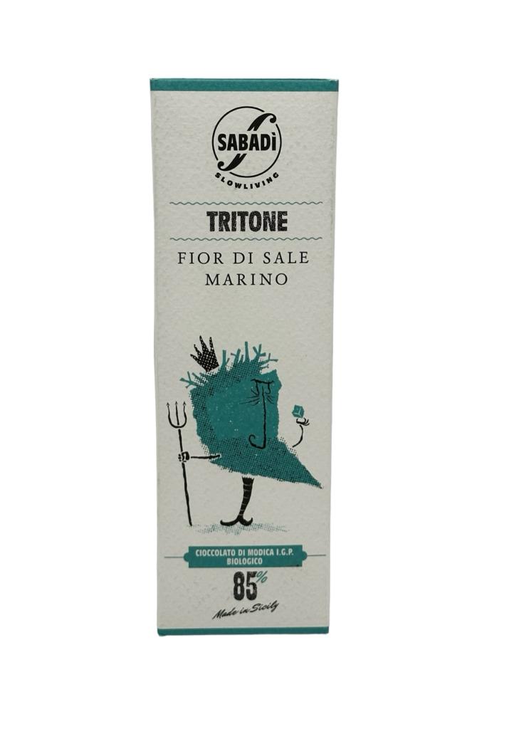 ci1055-000-7369-jpg Sabadì Cioccolato di Modica Bio al Fior di Sale di Trapani Tritone - immagine 1