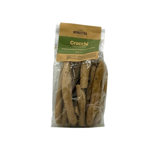 Monastra Grissini Crocchi con Semi e Cereali 180 Gr.
