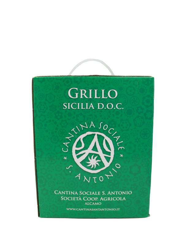 00649-000-8979-jpg Bag in Box Grillo Doc Sicilia 5 Lt. - immagine 1